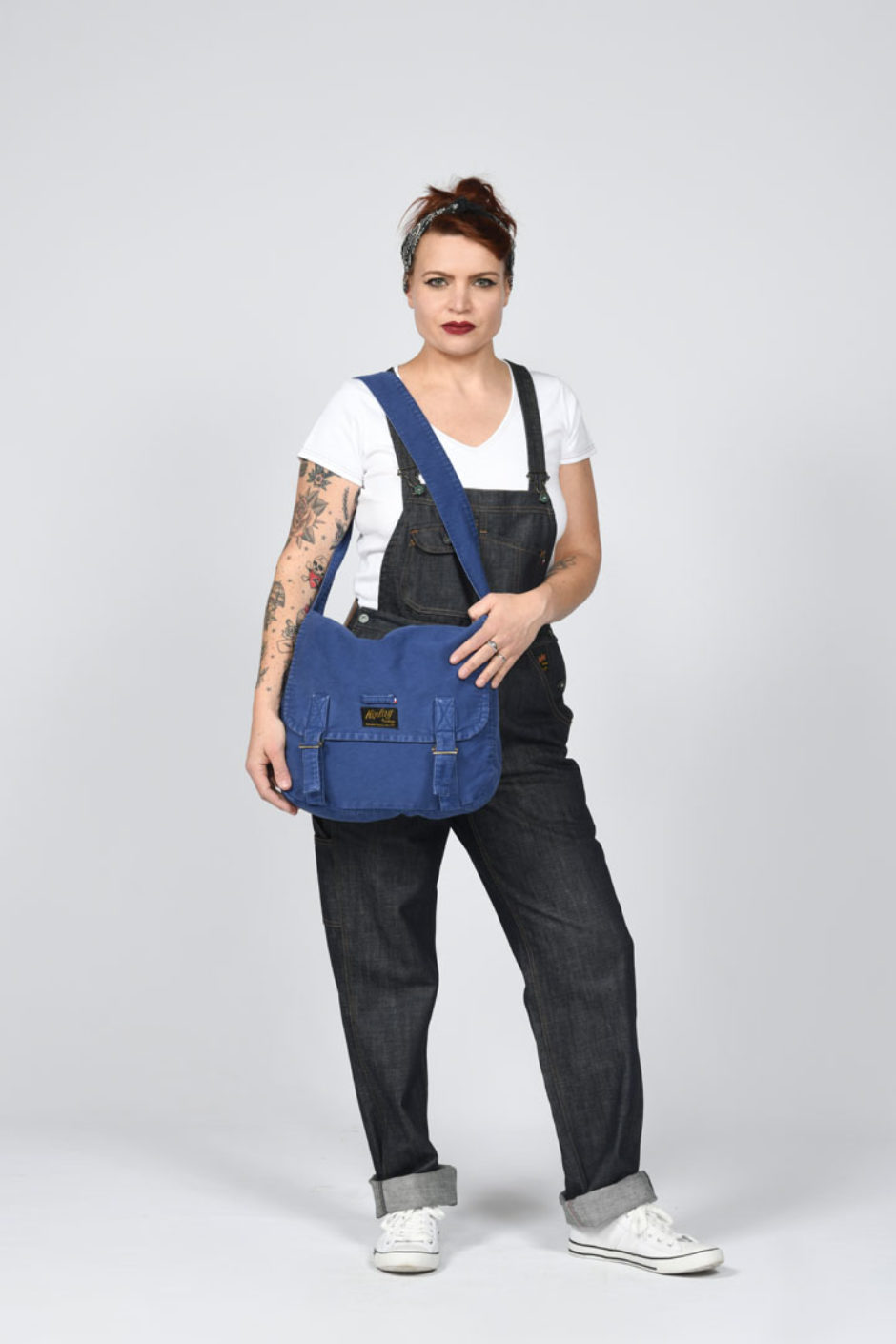 Image principale du produit Nazaire moleskin cross-body bag